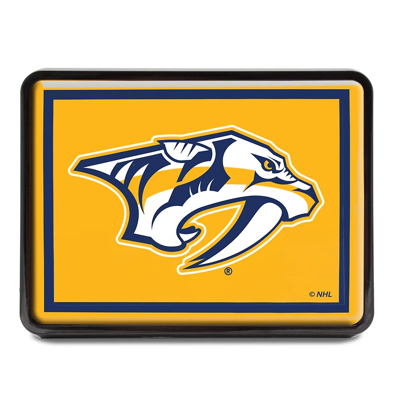 WinCraft Nashville Predators Universal Rectangle Hitch Cover
