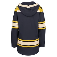 Women's '47  Navy Nashville Predators Superior Lacer Pullover Hoodie