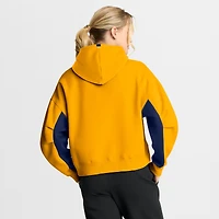 Women's Fanatics Gold Nashville Predators Back Check Boxy Hoodie