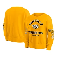 V110793 Prdatr 0599 NHL Fanatics Sweat à capuche en molleton de coton pour femme FA24 Go Team SWTLADCRW 01FE-0599-2GL-P24 #9