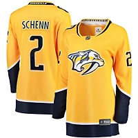 Maillot de joueur échappé à domicile Fanatics Luke Schenn doré des Predators Nashville pour femmes