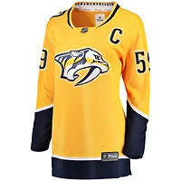 Women's Fanatics Roman Josi Gold Nashville Predators Home Breakaway Player Jersey