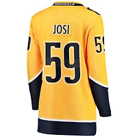 Women's Fanatics Roman Josi Gold Nashville Predators Home Breakaway Player Jersey