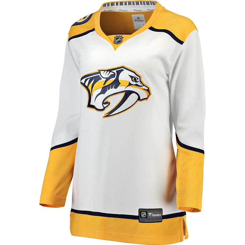 Women's Fanatics White Nashville Predators Away Breakaway Jersey
