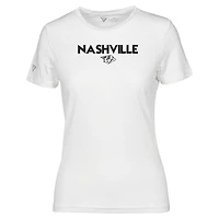 Women's Levelwear  White Nashville Predators Maddox City Capsule T-Shirt