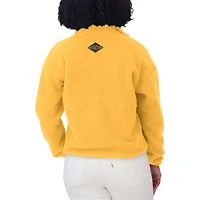 Veste polaire à demi-zip Gold Nashville Predators pour femme WEAR by Erin Andrews
