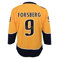Maillot de joueur réplique à domicile des Predators Nashville doré Filip Forsberg pour jeunes