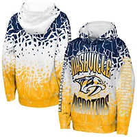 Sweat à capuche bleu marine Nashville Predators Frozen Frenzy pour jeunes Outerstuff