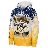 Sweat à capuche bleu marine Nashville Predators Frozen Frenzy pour jeunes Outerstuff