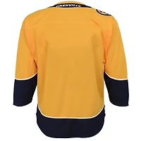 Youth Yellow Nashville Predators Home Premier Blank Jersey