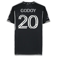 Maillot adidas noir dédicacé par Anibal Godoy (Nashville SC) n° 20 (saison 2024 de la MLS) - Taille M