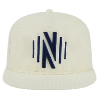 Men's New Era  Cream Nashville SC 2025 Kickoff Snapback Golfer Hat