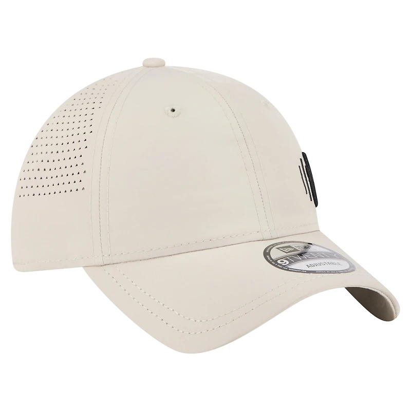 Casquette ajustable Nashville SC Active 9TWENTY pour homme de New Era Tan