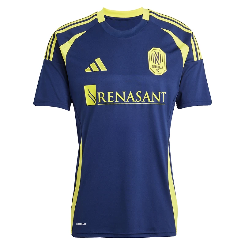 Men's adidas Andy Najar Navy Nashville SC 2025 The Heart of Kit Replica Jersey