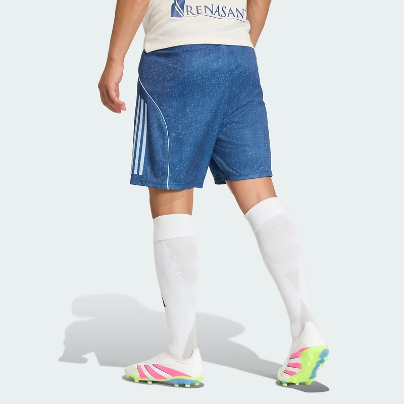 Short authentique adidas bleu Nashville SC 2025 Archive Collection pour homme