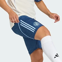 Short authentique adidas bleu Nashville SC 2025 Archive Collection pour homme