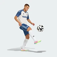 Short authentique adidas bleu Nashville SC 2025 Archive Collection pour homme