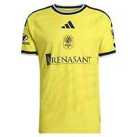 Men's adidas Cristian Espinoza Yellow Nashville SC 2026 The Reverb Kit On-Field Authentic Patch Jersey