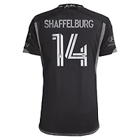 Homme adidas Jacob Shaffelburg Noir Nashville SC 2024 en Kit Maillot de Joueur Authentique