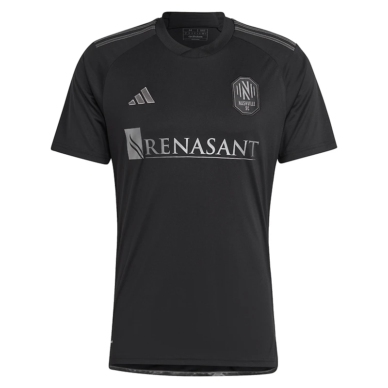 Homme adidas Jacob Shaffelburg Noir Nashville SC 2024 en Kit Réplique Maillot de Joueur