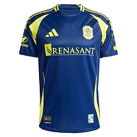 Men's adidas Jacob Shaffelburg Navy Nashville SC 2025 The Heart Of Kit Authentic Player Jersey