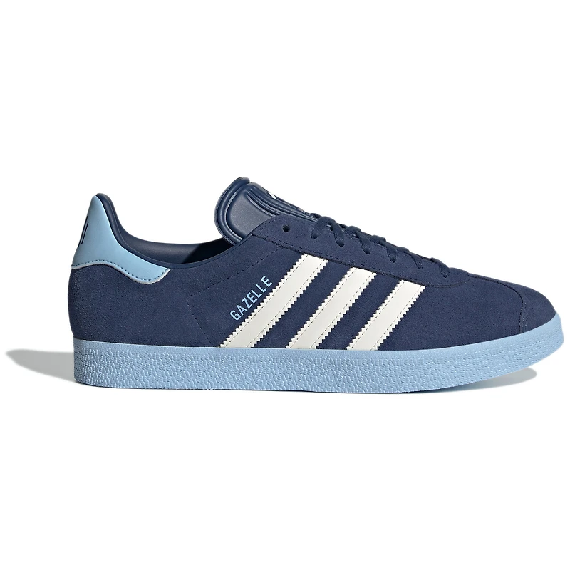 Men's adidas  Navy/Light Blue Nashville SC 2025 Jersey Hook Third Gazelle Shoes