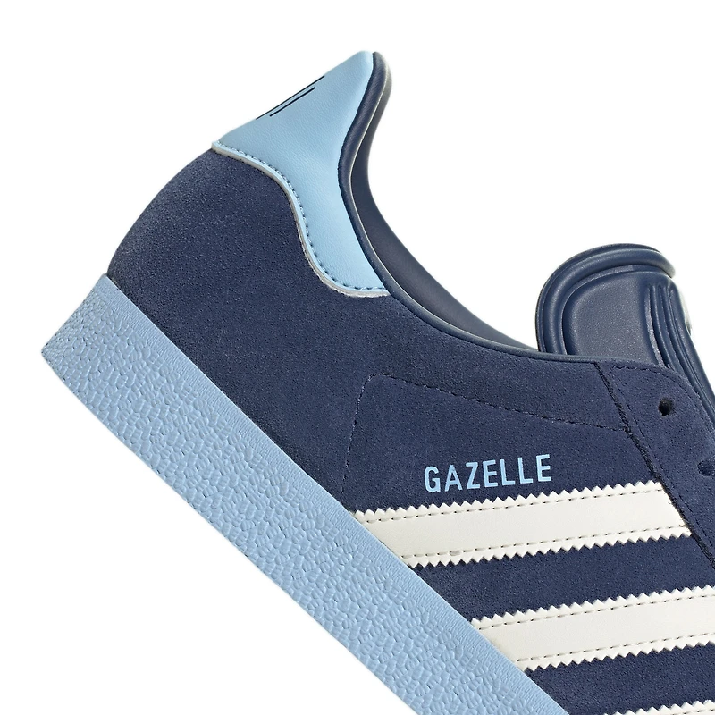 Men's adidas  Navy/Light Blue Nashville SC 2025 Jersey Hook Third Gazelle Shoes