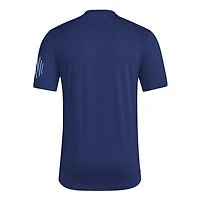 T-shirt adidas bleu marine Nashville SC 2025 Archive Collection Jersey Hook pour homme