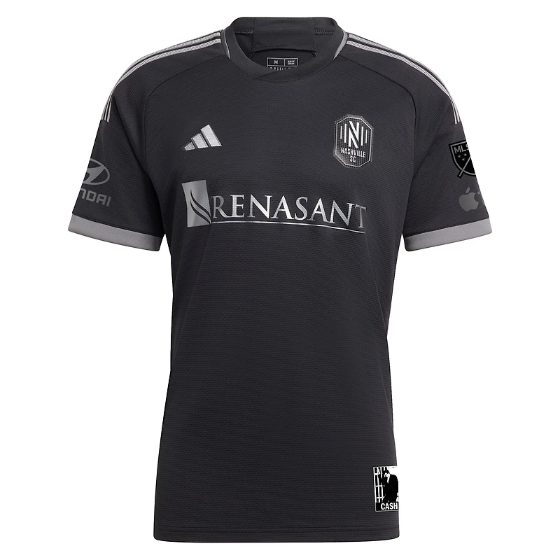 FTF NASSC NOIR ADI 2023 HOMME AUTHENTIQUE MAILLOT SECONDAIRE JERMENACS