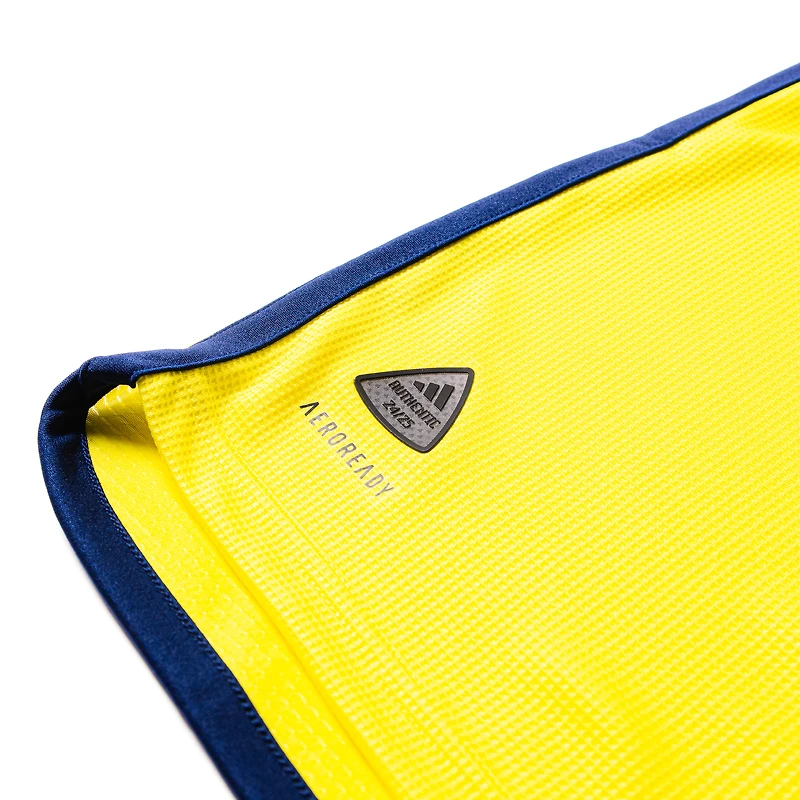 Maillot de joueur authentique Sam Surridge adidas Nashville SC 2024 The 615 Kit pour homme, jaune