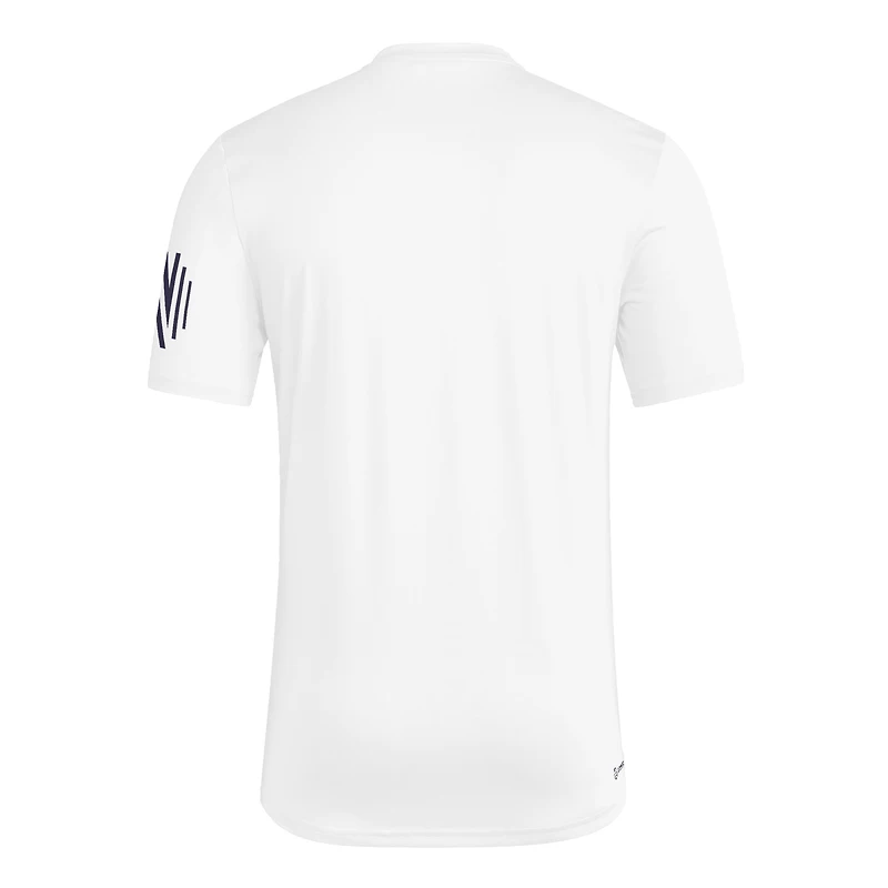 Men's adidas White Nashville SC 2025 Archive Collection Jersey Hook T-Shirt