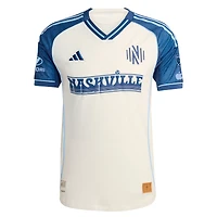 Men's adidas White Nashville SC 2025 Third Authentic Jersey