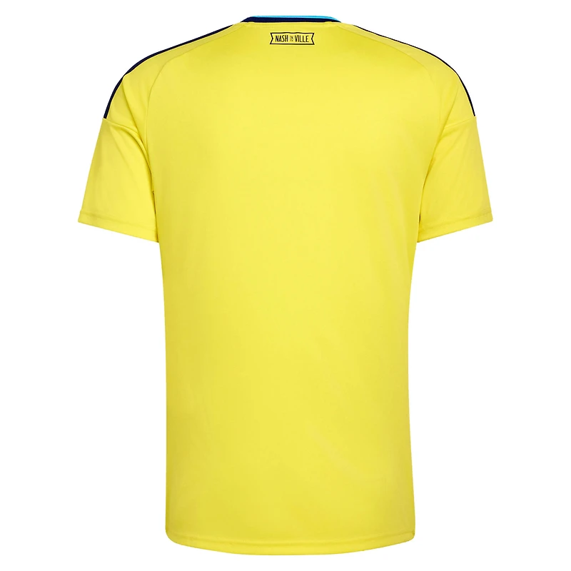 Men's adidas Yellow Nashville SC 2026 The Reverb Kit Replica Jersey