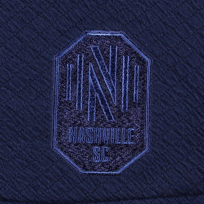 Men's Antigua Navy Nashville SC Streamer Diamond Button-Up Shacket