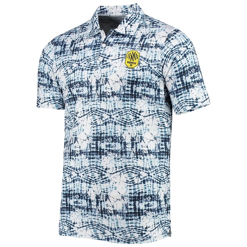 Men's Antigua Navy Nashville SC Vivid Polo