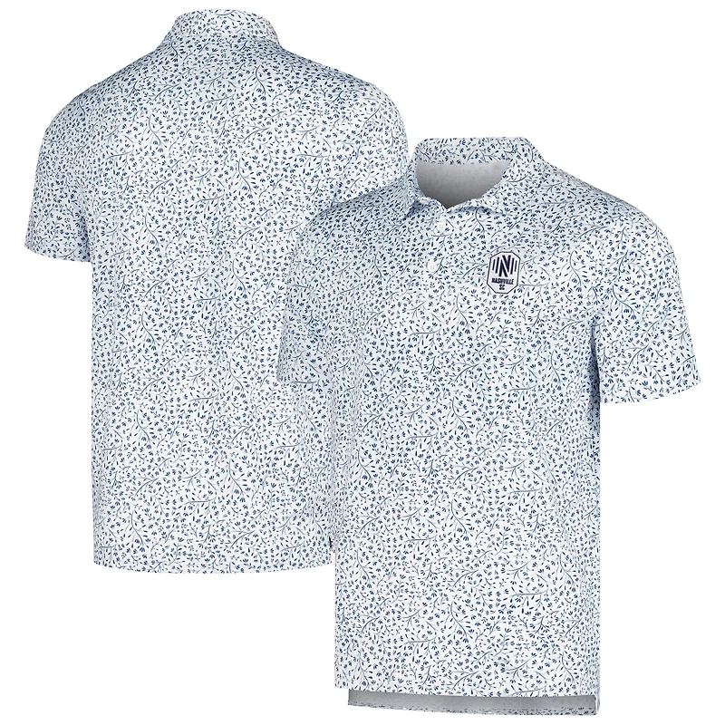 Polo Antigua blanc Nashville SC Motion pour homme