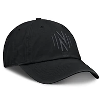 Men's Fanatics  Black Nashville SC Tinge Dad Adjustable Hat