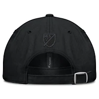 Casquette ajustable Fanatics noire Nashville SC Tinge Dad pour homme