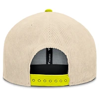 Casquette snapback en velours côtelé Nashville SC Tempo pour homme, couleur crème Fanatics