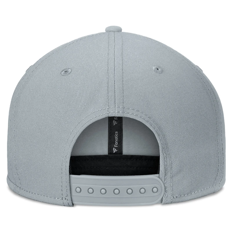 Men's Fanatics Gray Nashville SC Smoke Snapback Hat