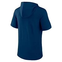 Sweat à capuche manches courtes Nashville SC Bicycle Kick de marque Fanatics pour homme, bleu marine
