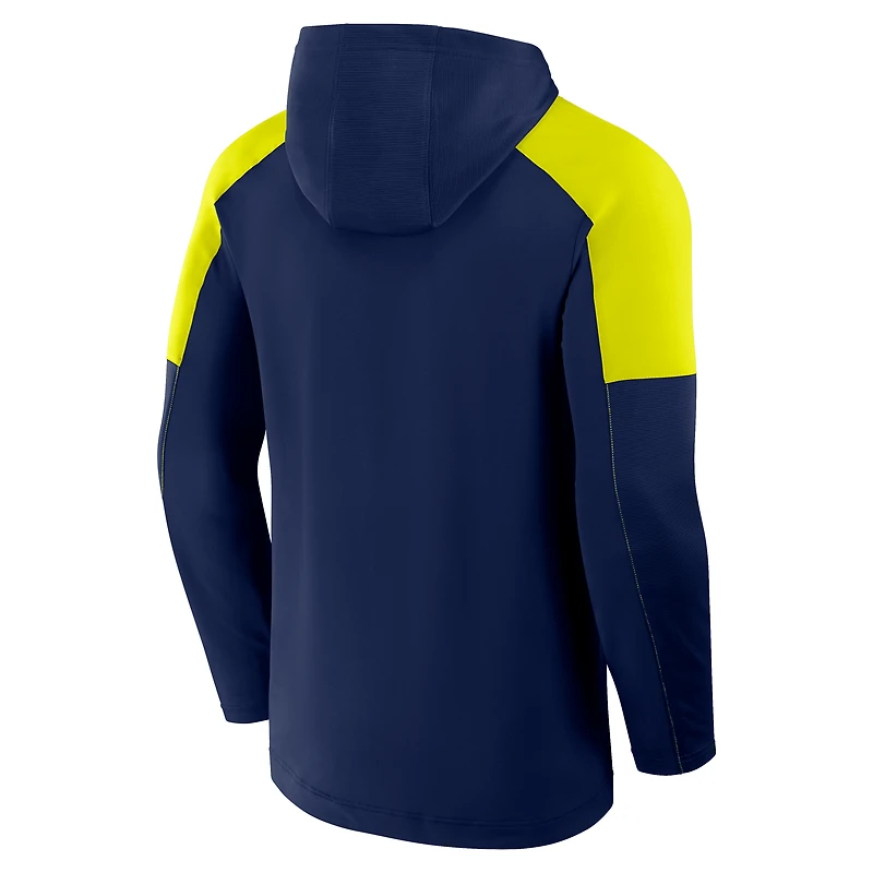 Men's Fanatics Navy Nashville SC Red Card Transitional Pullover Hoodie