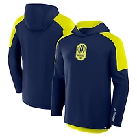 Men's Fanatics Navy Nashville SC Red Card Transitional Pullover Hoodie