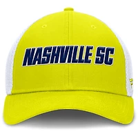 Casquette Flex jaune Nashville SC Rocket pour homme Fanatics