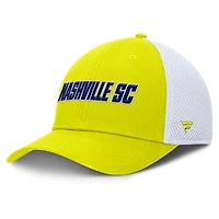 Casquette Flex jaune Nashville SC Rocket pour homme Fanatics