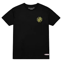 T-shirt Mitchell & Ness noir Nashville SC 2-Hit pour homme