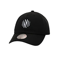 Men's Mitchell & Ness Black Nashville SC Perfect Strapback Adjustable Hat