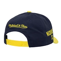 Men's Mitchell & Ness Cream Nashville SC Brushed Off Pro Crown Snapback Hat