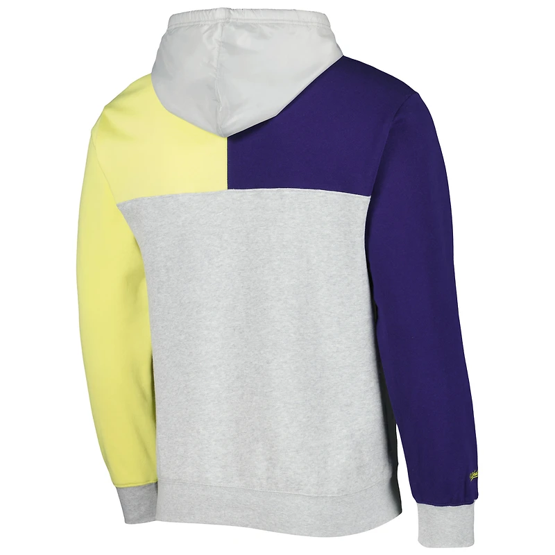Chandail à capuchon gris Nashville SC Tie Breaker Mitchell & Ness pour homme