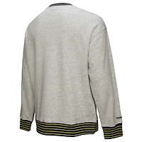 Sweat-shirt en molleton à capuche Mitchell & Ness Heather Gray Nashville SC 2025 pour homme